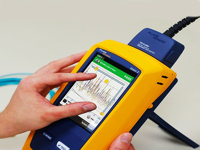 Network Cable Fluke Tester